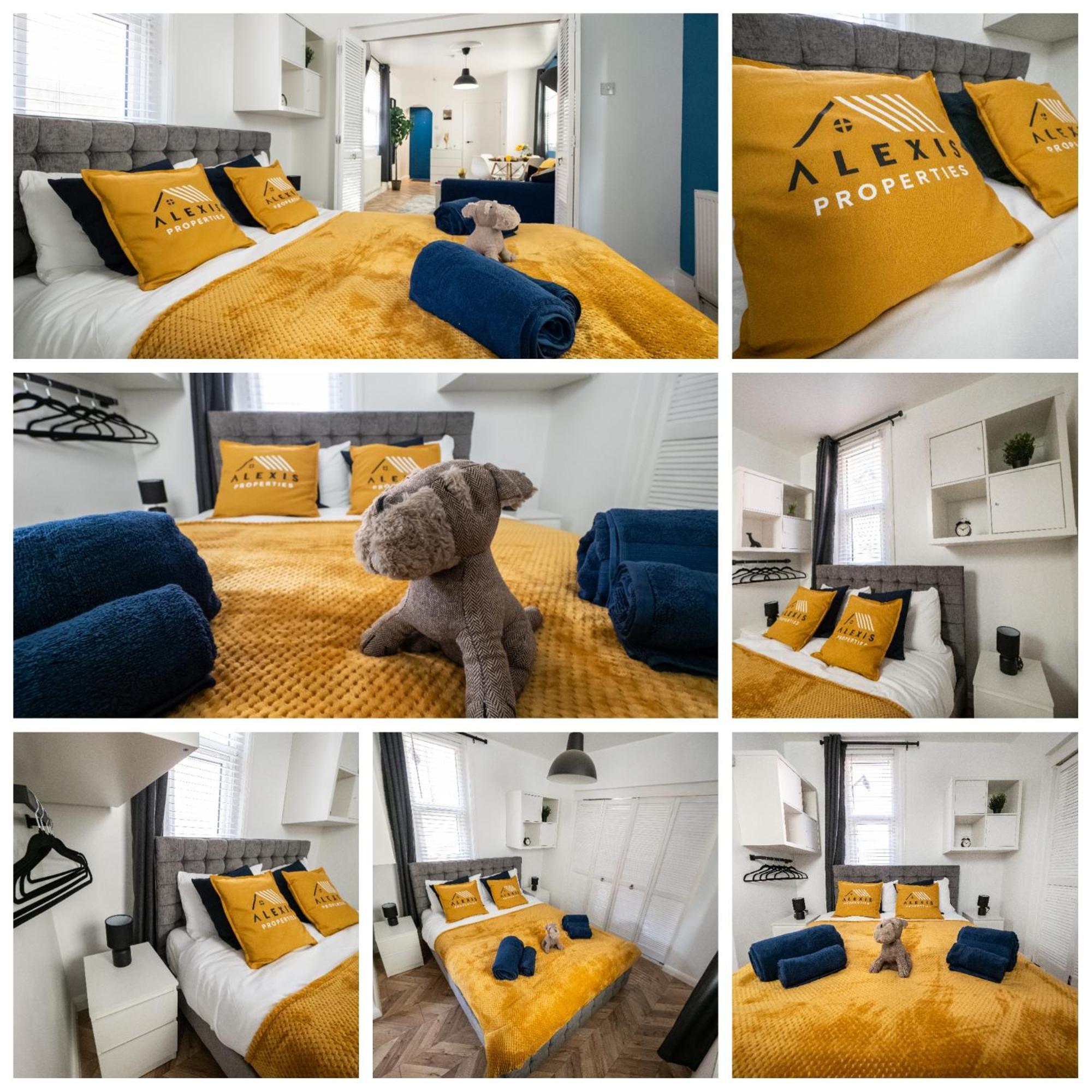 Seaside Retreat: Luxury 1-Bed, Free Parking Daire Portsmouth Dış mekan fotoğraf